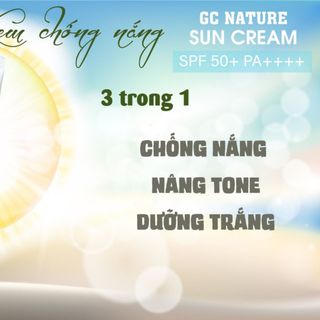 Kem chống nắng GC Nature Hàn Quốc 60ml