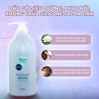 DẦU GỘI, XẢ SIÊU DƯỠNG, PHỤC HỒI, KHÔNG CHỨA SILICONE SALON LINK