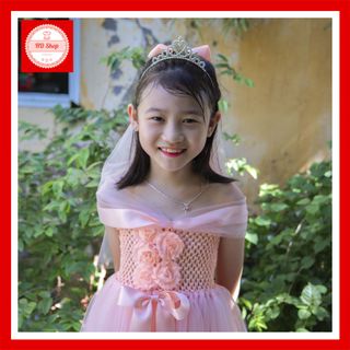 Váy bé gái, váy công chúa Bella cho bé gái hàng thiết kế