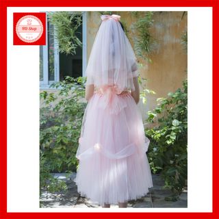 Váy bé gái, váy công chúa Bella cho bé gái hàng thiết kế
