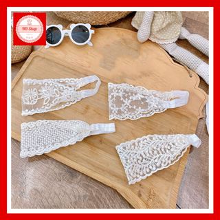 Băng đô, turban ren kiểu Hàn Quốc cho bé gái