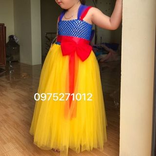 Đầm công chúa cho bé ❤️FREESHIP❤️ đầm công chúa bạch tuyết cho bé yêu