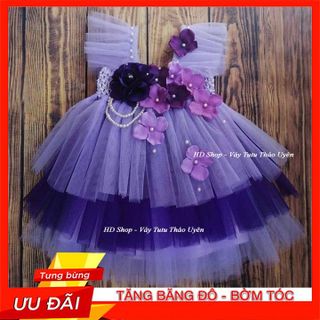 VÁY BÉ GÁI 💖FREESHIP💖 VÁY CÁNH TIÊN 3 TẦNG CHO BÉ GÁI