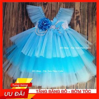 VÁY BÉ GÁI 💖FREESHIP💖 VÁY CÁNH TIÊN 3 TẦNG CHO BÉ GÁI