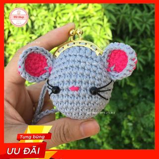 Túi đựng tỏi cho trẻ sơ sinh ❤️FREESHIP❤️ Túi đựng tỏi cho bé hình con chuột