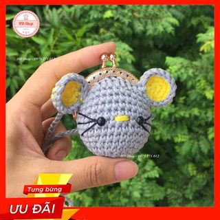 Túi đựng tỏi cho trẻ sơ sinh ❤️FREESHIP❤️ Túi đựng tỏi cho bé hình con chuột