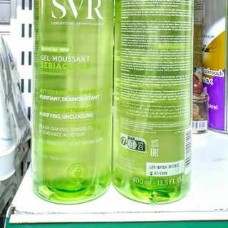 Sữa rửa mặt sạch sâu lành tính SVR Sebiaclear Gel Moussant 400ml