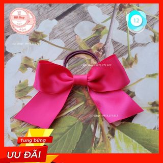 Buộc tóc xinh cho nàng cho bé, Thun cột tóc, Mẫu buộc tóc nơ Hot Trend hàng thiết kế rẻ sập sàn cho người lớn & trẻ em