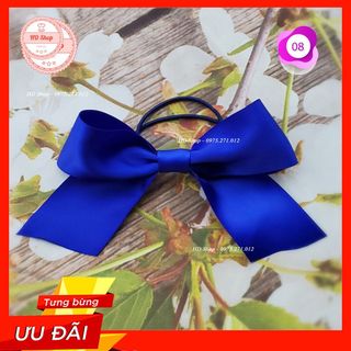 Buộc tóc xinh cho nàng cho bé, Thun cột tóc, Mẫu buộc tóc nơ Hot Trend hàng thiết kế rẻ sập sàn cho người lớn & trẻ em