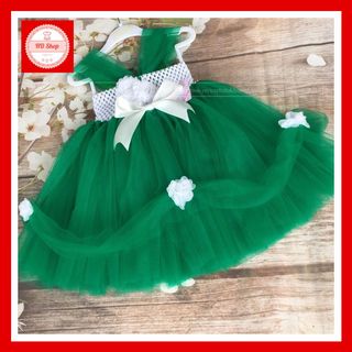 Đầm công chúa bé gái 💖FREESHIP💖 Đầm công chúa Belle đủ mầu sắc cho bé gái 1 tháng đến 5 tuổi