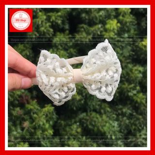 Cài tóc đính nơ xinh xắn