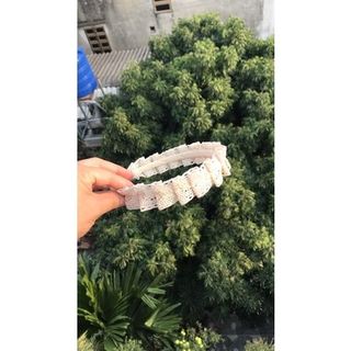 cài tóc ren đính ngọc