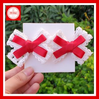 Kẹp tóc nơ dễ thương cho bé gái