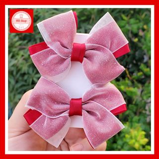Kẹp tóc nơ dễ thương cho bé gái