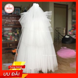Váy phù dâu cho bé ❤️FREESHIP❤️ Váy công chúa cho bé gái kèm lúp cô dâu