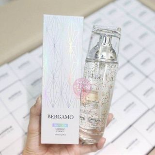 Serum dưỡng trắng Bergamo 110ml chính hãng phục hồi độ ẩm và làm săn chắc da, mang lại làn da tươi mới và mịn màng.