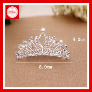 Vương miện công chúa, cài tóc vương miện cho bé gái cực xinh