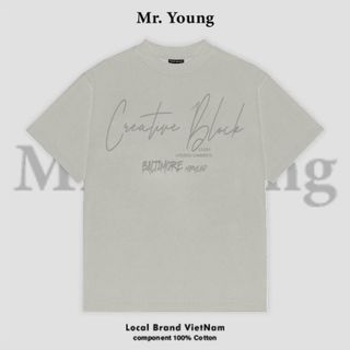 ÁO THUN MR YOUNG VẢI COTTON 2 CHIỀU ( B3B )