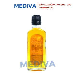 Dầu gừng, sả GPU 60ml - GPU Minyak Urut