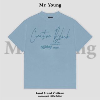 ÁO THUN MR YOUNG VẢI COTTON 2 CHIỀU ( B3E )