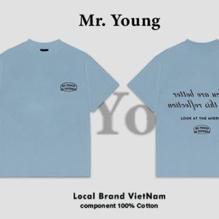 ÁO THUN MR YOUNG VẢI COTTON 2 CHIỀU ( B2G )