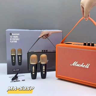 Loa Bluetooth Karaoke MA- 535P Kèm 2 Micro
