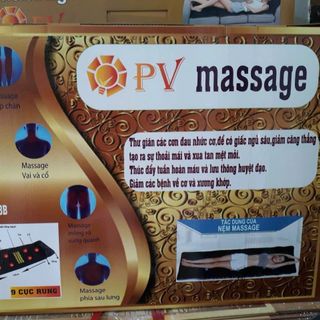 Nệm Massager 9 cục rung YJ – 308B