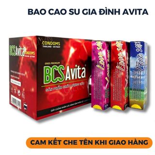 ￼Bao cao su Avita hộp 120 cái made in Việt Nam giá sỉ