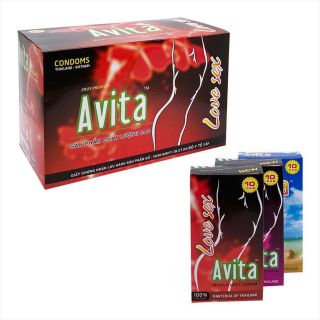 Bao cao su Avita hộp 120 cái made in Việt Nam