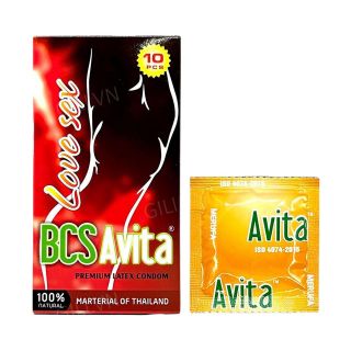 Bao cao su Avita hộp 120 cái made in Việt Nam