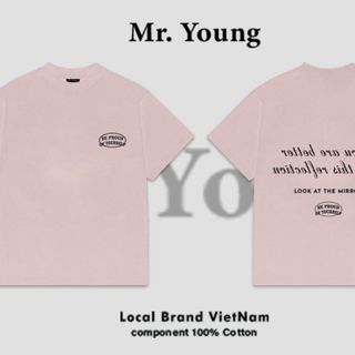 ÁO THUN MR YOUNG VẢI COTTON 2 CHIỀU ( B2E )