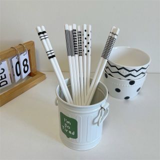 Bộ 5 đôi đũa sứ phong cách Nhật Bản cao cấp