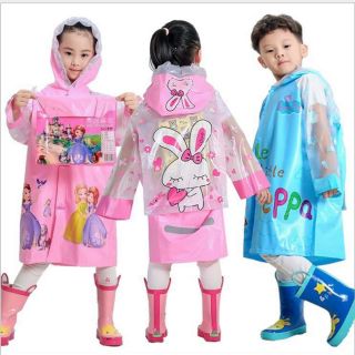 Áo mưa hoạt hình cho bé