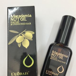 Tinh Dầu dưỡng tóc Macadamia Nut oil 50ml hàng chuyên dùng Thuộc dòng sản phẩm chăm sóc tóc cao cấp từ tinh dầu Argan
