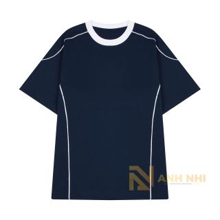 Áo Thun Cổ Tròn, Áo Thun Nam Nữ, Áo Thun Trơn Cotton Viền Thân, Áo Thun Unisex Form Rộng Tay Lỡ Oversize