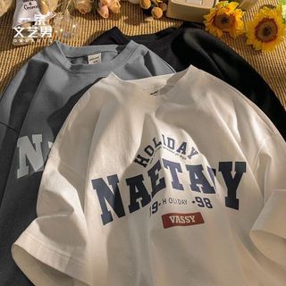 Áo phông HOLIDAY 1989 100% Cotton phom rộng tay lỡ phong cách năng động cho nam nữ ( E1A )