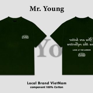 ÁO THUN MR YOUNG VẢI COTTON 2 CHIỀU ( B2C )
