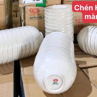 Chén Cơm HC trắng trơn