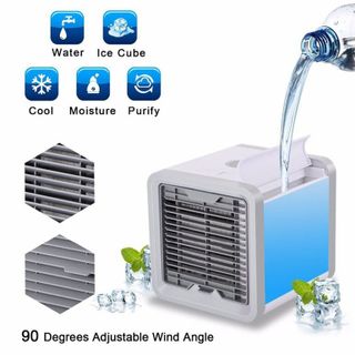Quạt điều hoà mini hơi nước, quạt mini hơi nước đá để bàn