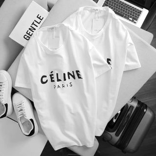 ÁO PHÔNG CỔ TRÒN CELINE THIẾT KẾ THỜI TRANG ĐƠN GIẢN