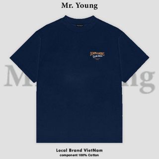 Áo thun unisex MR.YOUNG mẫu mới thiết kế thời trang năng động phom oversize tay lỡ ( A4 )