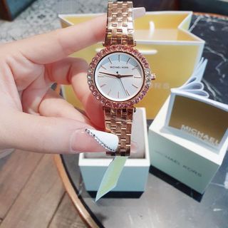 ĐỒNG HỒ NỮ CAO CẤP M KORS DARCI OMBRE VIỀN HỘT