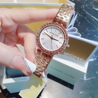 ĐỒNG HỒ NỮ CAO CẤP M KORS DARCI OMBRE VIỀN HỘT