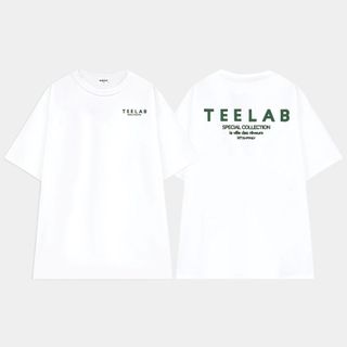 Áo Thun Nam Nữ Unisex TEELAB Oversize tay lỡ ( )