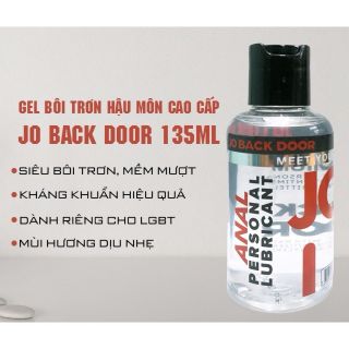 ￼Gel bôi trơn hậu môn Jo Back Door 120 ml, gel bôi trơn gốc nước tăng khoái cảm giá sỉ