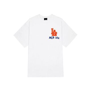 Mẫu áo phông cổ tròn MLB CÁ TÍNH NĂNG ĐỘNG . In 2 mặt sắc nét. Full tag mác ( A1 )