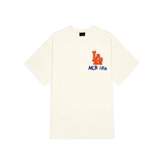 Mẫu áo phông cổ tròn MLB CÁ TÍNH NĂNG ĐỘNG . In 2 mặt sắc nét. Full tag mác ( A1 )
