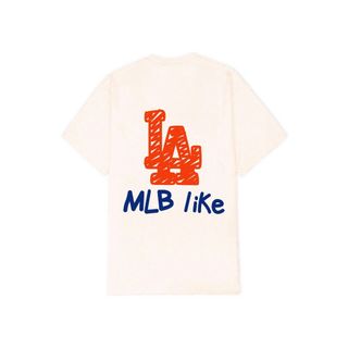 Mẫu áo phông cổ tròn MLB CÁ TÍNH NĂNG ĐỘNG . In 2 mặt sắc nét. Full tag mác ( A1 )
