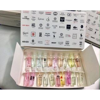 Nước hoa mini bộ test 20 mùi hàng chuẩn Pháp
