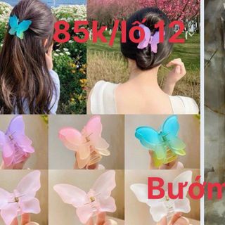 Cột thun thỏ kẹp bướm hoa sứ đủ các loại